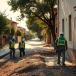 كشف تسربات بالمياة حي العزيزية بالمدينة المنورة